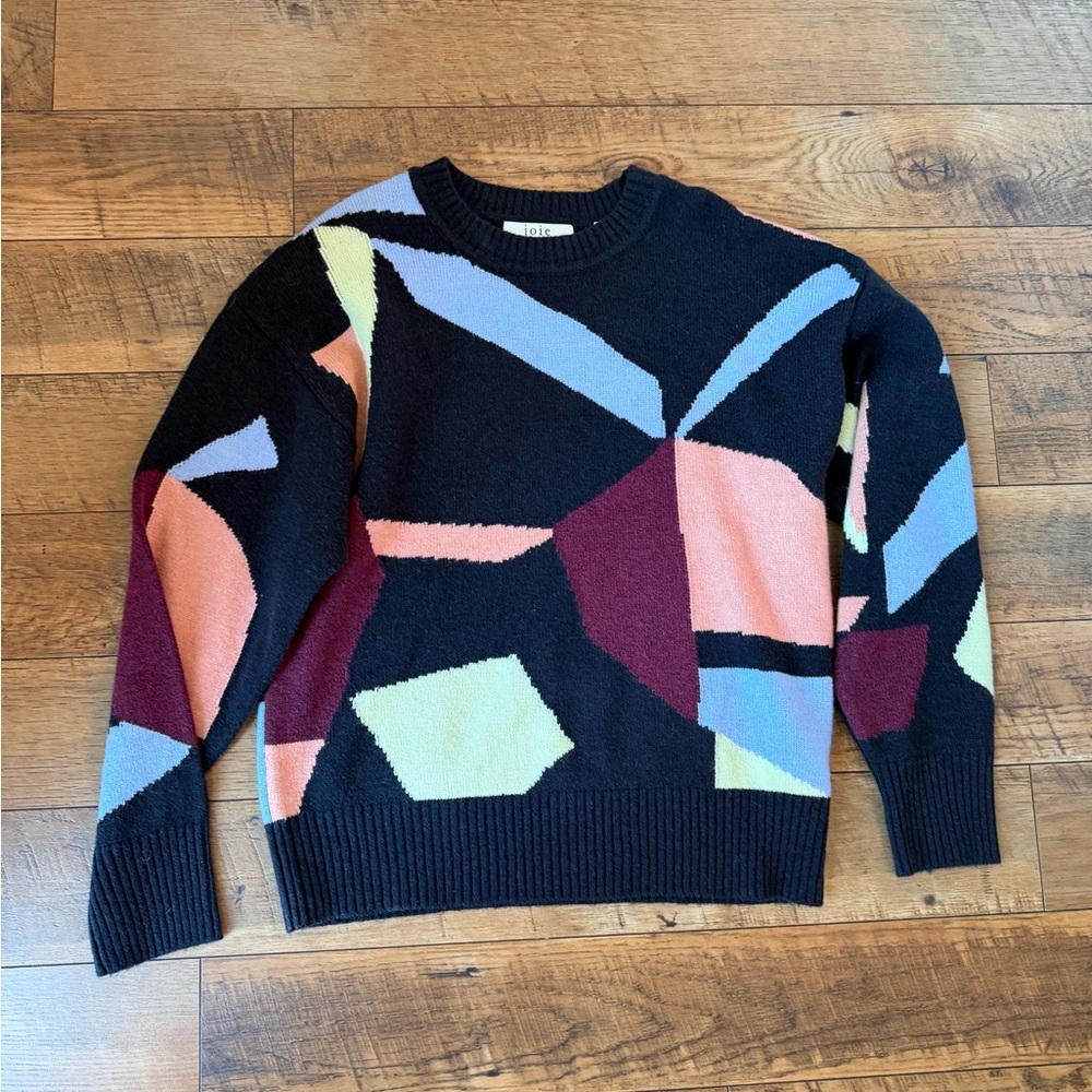 Joie size S Geometric Pattern Sweater